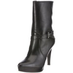 Evita Shoes 09I990210 Stiefelette elegant, Damen Stiefel, Schwarz (schwarz), EU 40