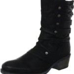 Dockers 314473-085001, Damen Fashion Halbstiefel & Stiefeletten, Schwarz (schwarz), EU 40