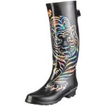 Giesswein Winterfeld 551040040, Damen, Gummistiefel, Schwarz  (schwarz 022), EU 38