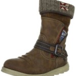 Mustang 1103601/333, Damen Fashion Stiefel, Braun (Hellbraun 333), EU 40