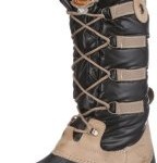 San Bernardo 80-Canada, Damen Stiefel, Schwarz (schwarz/beige), EU 37