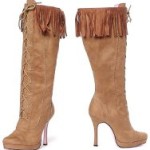 High Heel Stiefel von Leg Avenue 5020 Cheyenne – braun – 37