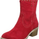 Tamaris 1-1-25306-30, Damen Stiefel, Rot (SCARLET 501), EU 41