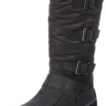 Manitu – POLARTEX 990532, Damen Snowboots, Grau (anthrazit 9), EU 39