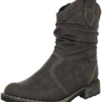 Rieker 74684, Damen Cowboy Stiefel, Grau (stromboli 45), EU 40