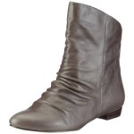 Buffalo London 408-14702 DERBY LEATHER GREY 01 105193, Damen, Stiefel, Grau (GREY 01), EU 36