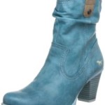 Mustang 1125-502-879  Damen Cowboy Stiefel, Türkis (türkis 879), EU 37