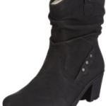 Rieker Y8081, Damen Stiefel, Schwarz (schwarz 01), EU 40