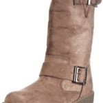 Buffalo Girl 137809F HEDOSA 121860, Damen Stiefel, Grau (TAUPE 01), EU 41