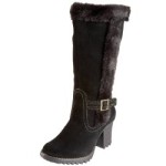 Skechers Struts 49992 BLK, Damen Stiefel, Schwarz (BLK), EU 39