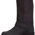 Buffalo London 12844 ACTION NUBUCK HEDOSA 126295, Damen Schneestiefel, Schwarz (BLACK723), EU 37