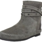 Coral Blue Tronchetto Crosta Accessorio CB.K312001 SUE, Damen Fashion Stiefel, Grau (GRE), EU 38