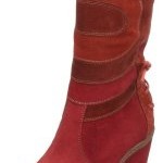 Marc Shoes 1.611.11-22/651-Elvira, Damen Fashion Stiefel, Rot (red-combi 651), EU 39