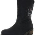 Rieker Y0480-00, Damen Fashion Stiefel, Schwarz (schwarz/anthrazit 00), EU 40
