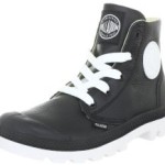 Palladium BLANC HI LEA 72901-002-M, Unisex – Erwachsene Stiefel, Schwarz (BLACK/WHITE), EU 39 (UK 5.5)