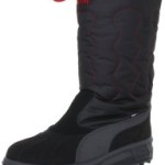 Puma Niveus Pull-on Wn’s 304273, Damen Snowboots, Schwarz (black-dark shadow-teaberry 7), EU 40 (UK 6.5) (US 9)