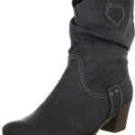 Rieker Y8184-45, Damen Fashion Halbstiefel & Stiefeletten, Grau (basalt 45), EU 38