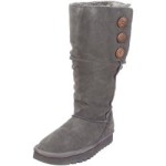 Skechers Keepsakes Brrrr 47220, Damen Fashion Stiefel, Grau (CCL), EU 37