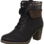 Rieker Z8824, Damen Stiefel, Braun (marron/kastanie/braun-grau 26), EU 41