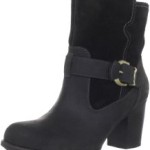 Timberland Ek Rudston Mid Wp 3744R, Damen Stiefel, Schwarz (Black), 41 EU