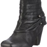 Bugatti Anita Nubuk TF W44235, Damen, Stiefel, Schwarz (schwarz 100), EU 40