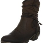 Rieker 93754, Damen Cowboy Stiefel, Braun (schoko 25), EU 36