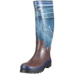 Giesswein Winterfeld 551040040, Damen, Gummistiefel, Blau  (jeans 527), EU 40