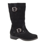 Frenzy Stiefel BIKER SUEDE black 37