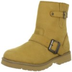 Buffalo 11853 CRAZY HORSE 130800, Damen Bikerboots, Braun (TAN 94), EU 40