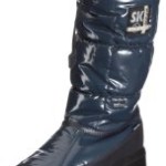 Manitu 990459, Damen Stiefel, Blau (navy 5), EU 39