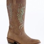 Trendstarker Stiefel aus Nappaleder in Taupe Gr. 37