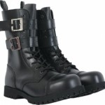 Boots & Braces – 10 Loch 2 Schnallen Größe 39 (UK5)