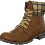 Rieker 74710-22, Damen Fashion Halbstiefel & Stiefeletten, Braun (oilynuss/beige-braun 22), EU 39