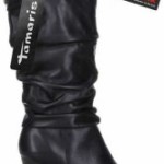 Tamaris Schuhe Damen Stiefel Normalschaft black 1-25386-29, Schuhgröße:EUR 39