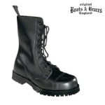 Boots & Braces – 10 Loch Schwarz Größe 43 (UK9)