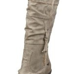 Mustang Stiefel 1083-608-318, Damen Stiefel, Beige (taupe 318), EU 38