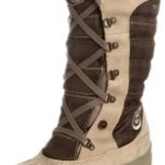 Timberland EK MTHLLY F/LFAUFR 3468R, Damen Snowboots, Grau (Light Grey with Purple Plaid), EU 37.5 (US 6.5)
