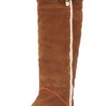 Mexx Winnie 1 High Suede Boot F9RE0029, Damen Stiefel, Braun (COGNAC 242), EU 39