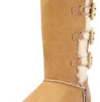 Warmbat KangClassic Tall Straw Closure chestnut KCTA12.04, Damen Stiefel, Beige (chestnut), EU 39