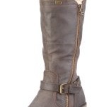 Rieker Bernadette 93752-25, Damen Stiefel, Braun (kaffee/beige 25), EU 41