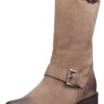 Buffalo London 1000 NEW 06 OIL NUBUCK SYNT FUR 135528, Damen Bikerboots, Braun (MUD 01), EU 37