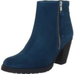 Mimic Copenhagen suede boot w.zipper M123701, Damen Fashion Stiefel, Blau (petrol), EU 41