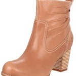 Timberland RUDSTON WP BOOTIE 28655, Damen Stiefel, Braun (Mocha 0), EU 41.5 (US 10)