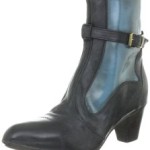 MOMA Zip Half Boot 98203-A6, Damen Fashion Stiefel, Schwarz (nero), EU 35.5