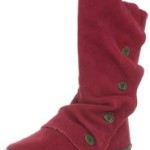 Blowfish Rammed  leather BF2487-L AU12, Damen Boots, Rot (wine cow suede BF236), EU 39