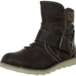 Tom Tailor Red Deer low boot 515650012046, Damen Stiefel, Braun (dark brown 46), EU 40