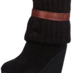 Giudecca Manicani AW12JY031, Damen Fashion Stiefel, Schwarz (Black/brown), EU 38