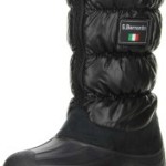 San Bernardo Damen Winterstiefel Snowboots schwarz, Größe:39;Farbe:Schwarz