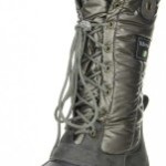 San Bernardo Damen Winterstiefel Snowboots anthrazit, Größe:38;Farbe:Grau