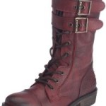 IKKS New Portobella R Buff Cyprus I00753, Damen Fashion Halbstiefel & Stiefeletten, Rot (Burgundy), EU 36
